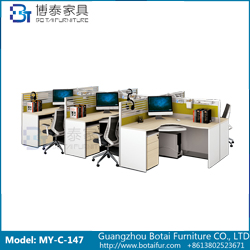 40mm Workstation Partition L Shape MY C 147